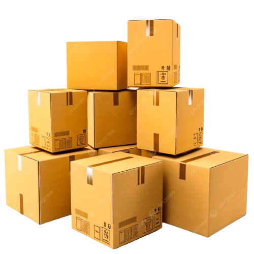 Stacked boxes